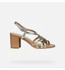 Geox Goldene Damensandalen Virnilisa 65 S 41 Produktbild-Vorschau 2