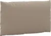 vidaXL Cuscino Pallet 2 pezzi Taupe tessuto Oxford Anteprima dell’immagine prodotto 6