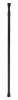 Duschvorhangstange 70-120 cm Ausziehbar schwarz, Produktbild-Vorschau 4