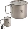 Qunature Titan Tasse Camping Topf Outdoor Becher 1100ml Produktbild-Vorschau 1