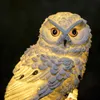 HI LED-Solar-Gartenleuchte Eule Weiß Produktbild-Vorschau 9