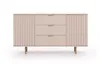 Komoda NUBIA NB-02 w Stylu LOFT 3 Szuflady 2 Drzwiczki Podgląd zdjęcia produktu 1