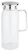 APS 10792 Saft-/Wasserkanne, Glas/Edelstahl, 1,5 Liter, Ø Produktbild-Vorschau 1