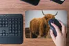 MuchoWow® Mauspad Mousepad Schottischer Highlander - Düne - Produktbild-Vorschau 4