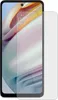 A screen protector is placed over a smartphone screen. Produktbild-Vorschau
