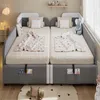 Cama infantil con espacio de almacenamiento, 90x200 cm, Vista previa de la imagen del producto 7