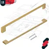 KOTARBAU® Möbelgriffe Gold 358 mm Griffe Möbel ZnAl Produktbild-Vorschau 6