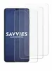 A smartphone screen protector and a smartphone. Produktbild-Vorschau