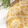 Volero - Okrągły dywan zewnętrzny – Rio Flower Żółty - Ø Podgląd zdjęcia produktu 7