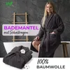 AR Line Bademantel mit Schalkragen 100% Baumwolle 450 g/m² Produktbild-Vorschau 2