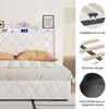 INONEFT Boxspringbett 140x200 cm mit LED und USB-Ladegerät, Produktbild-Vorschau 9