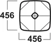 Husky Partyzelt Broof XL Überdachung 456 x 456 x 245 - Grün Produktbild-Vorschau 5
