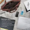 ROYALZ "Chicago" Leder Umhängetasche Herren Laptoptasche Produktbild-Vorschau 4