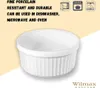 Wilmax Ramekin 400 ml, porcelana, biały WL-996136/A Podgląd zdjęcia produktu 4