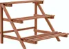vidaXL 3-úrovňový stojan na rastliny Cedr 48x45x40 cm Náhľad obrázku produktu 6