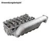 Ansaugbrücke Alu Turboumbau Set kurz für VW Golf R32 R30 Produktbild-Vorschau 9