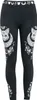 Gothicana by EMP Damen schwarze Leggings mit elastischem Produktbild-Vorschau 1