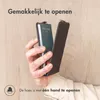 Etui Accezz Flip dla Samsung Galaxy S25 - Czarny Podgląd zdjęcia produktu 4