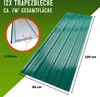 DEUBA® 12x Trapezblech 129cm x 46cm = 7m² verzinkt Produktbild-Vorschau 5