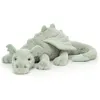 Plüsch Drache 50 cm – Kawaii Körperkissen – lustiges Produktbild-Vorschau 1