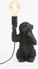 Light & Living - stolná lampa - Monkey - čierna - plast - Náhľad obrázku produktu 3
