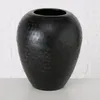BOLTZE Dekovase "Noorwijk" aus Aluminium in schwarz, Vase Produktbild-Vorschau 3