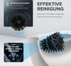 Silikon Toiletborstel mit Ventilatorfunktion, Wandmontage Produktbild-Vorschau 3