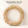 Strohkranz natur sieben Größen Kranzrohling Strohring Produktbild-Vorschau 12