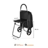 NILS Einkaufstrolley NC4303 mit Sitz Einkaufwagen 40L Produktbild-Vorschau 10