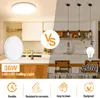 36W LED Deckenleuchte 3000K Warmweiß Deckenlampe Ø37cm Produktbild-Vorschau 6
