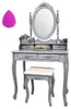 Ekspand | Coiffeuse Tl01 - Gris - Hauteur 141 cm - avec Voir les images du produit 2