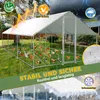Hühnerstall 3x6x2m Hühnerhaus Freilaufgehege mit PE-Dach, Produktbild-Vorschau 6