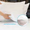etérea Kissenhülle Microfaser Weiß 60x80 cm 2er Set Produktbild-Vorschau 3