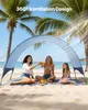 VEVOR Tenda da spiaggia parasole per 3 persone, protezione Anteprima dell’immagine prodotto 4