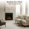 Classic Fire LED Heater Chicago 67x23x62cm elektrický krb Náhled obrázku produktu 8