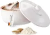Römertopf Brotbacktopf rund, weiß MEDI Produktbild-Vorschau 1