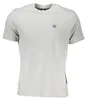 Graues Herren T-Shirt mit Rundhals und Logo-Applikation Produktbild-Vorschau 1