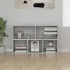 vidaXL Bücherregal/Sideboard Grau Sonoma 50x25x80 cm Produktbild-Vorschau 3