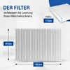 Filtre à air 2x remplacement pour Bosch 00481723 140x95mm Voir les images du produit 3