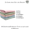 Bündchenstoff 5er Set Pastelltöne Bio Schlauchware Bündchen Produktbild-Vorschau 3