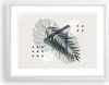 Gerahmtes Poster - Weißer Rahmen - Monstera Palme Grafik - Produktbild-Vorschau 1