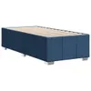 vidaXL Rám postele bez matrace modrý 90x200 cm látka Náhled obrázku produktu 6