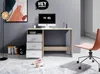 Schreibtisch - Eiche Sonoma Nachbildung - Weiß - 120 x 50 Produktbild-Vorschau 12