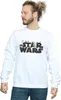 Star Wars - Sweatshirt für Herren BI49374 (3XL) (Weiß) Produktbild-Vorschau 2