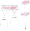 CHIPOLINO Badewanne mit Polster und Stä nder Malibu Pink Produktbild-Vorschau 1
