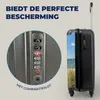 MuchoWow® Koffer Handgepäck Trolley Rollkoffer Kleine Produktbild-Vorschau 3