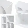 Credenza 'Vågå' con vani a giorno 110x30x70 cm Bianco Anteprima dell’immagine prodotto 6