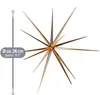 COM-FOUR® 2 kerststerren om op te hangen - kleine en grote Productafbeelding-voorbeeld 6