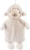 A plush sheep-shaped hot water bottle against a white background. Podgląd zdjęcia produktu