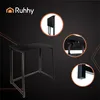 Ruhhy Składane Biurko 80x40 cm Czarny Styl Industrialny - Podgląd zdjęcia produktu 4